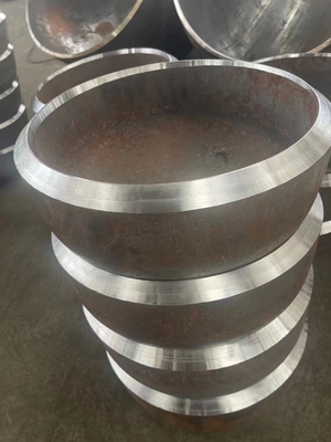 Encaixes de tubulação excêntricos sem emenda do redutor concêntrico que limpam com jato de areia Astm A234 Wpb