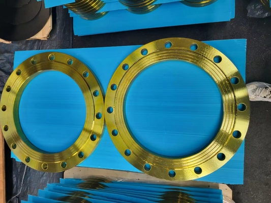 BS4504 DIN Pn16 placa RF 304 flange de aço inoxidável 316L para indústria petroquímica