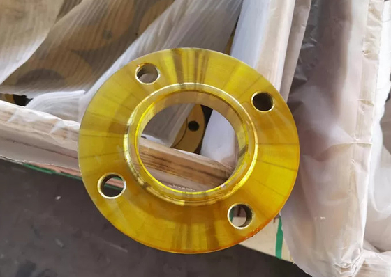 Flange amarela A105 150LBS 300LBS 600LBS 900LBS 1500LBS do Ansi B16.5