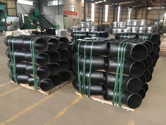 Os encaixes de tubulação da solda de extremidade do cotovelo de Astm A234 Wpb lixam Asme soprado B16.9 180 graus
