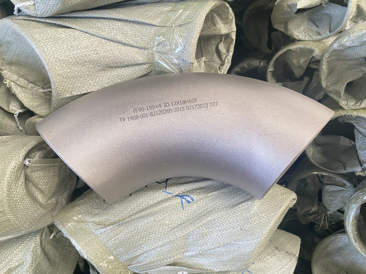 Cotovelo de aço inoxidável 45 90 graus 1 polegada Dn10-200 forjado