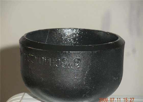 Tampão de extremidade 30mm da tubulação de aço de Q195 Q215 60mm forjados para a estrutura da construção