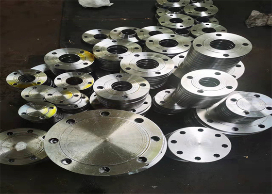 Flange de aço inoxidável 10k RF FF DN25 DN40 da placa 316l 24 flanges cegas da polegada