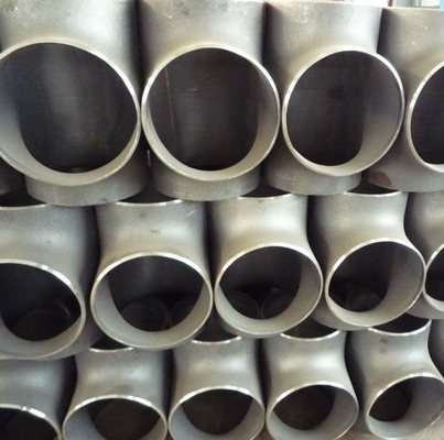 ASME B16.9 os encaixes de aço inoxidável SS316L SS do T de 2 polegadas conduzem o T