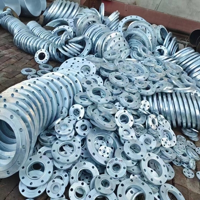 Deslizamento liso de Pn16 Pn100 no carbono de aço forjado da flange