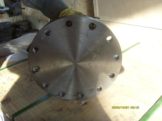 Flange cega forjada 1/2-72inch do aço carbono do círculo 16Mn C22.8