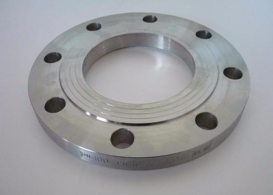 da flange de aço inoxidável Dn100 Dn500 Dn1000 do colar do En da flange Pn25 Pn63 do pescoço da solda da flange do aço carbono Ansi 1092 liso B16.5