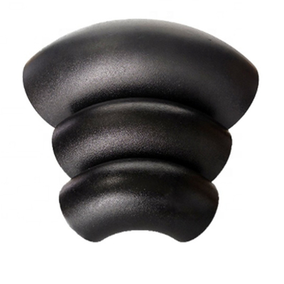 O preto sem emenda do cotovelo da tubulação de aço carbono de Astm A234 Wpb galvanizou a polegada de 1/2
