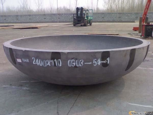 O combustível 16&quot; o tampão de extremidade Ss tornou côncava a cabeça elíptica do tanque principal