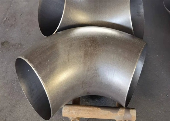Astm A403/raio longo de aço 6&quot; dos cotovelos Wp304 Wp316 solda de A403m Sch80