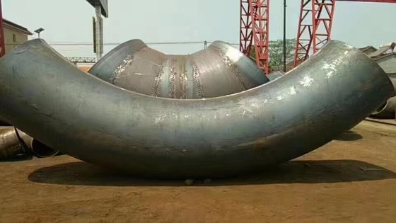 Curvatura de tubulação Astm do aço carbono Sch160 B16.9 raio de 180 graus de comprimento Din2605 St35.8