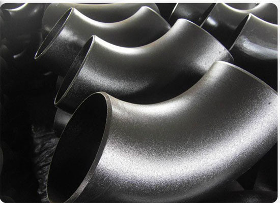 Cotovelos de solda de aço Astm A403 / A403m Wp304 Wp316 Raio longo 6 polegadas Sch80