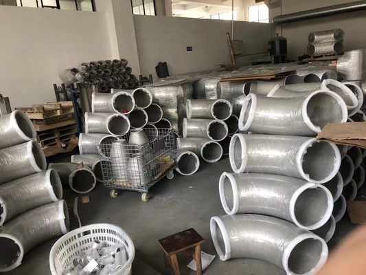 Sch40 solda terminada sem emenda Astm A234 do aço carbono do cotovelo de 22,5 graus