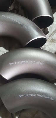 Cotovelo de aço carbono certificado ISO Astm A234 Wpb 60 graus