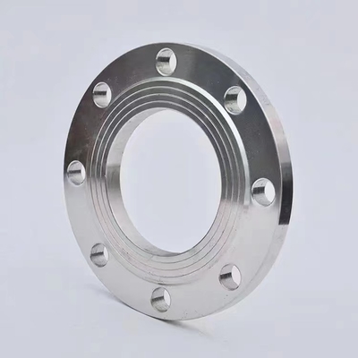 ASME Pn100 Dn100 forjou o deslizamento liso da flange do aço carbono no pescoço aumentado da solda da cara