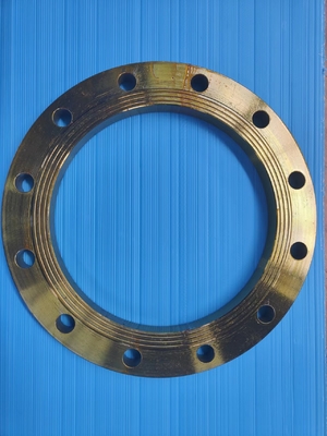 Flange cego de aço carbono forjado 1500 LB com junta tipo anel para construção