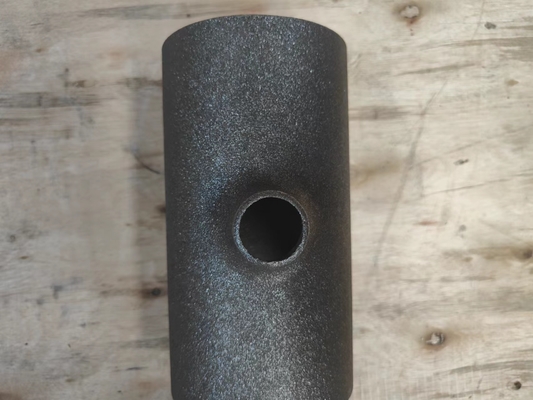 T do aço carbono da solda de extremidade Sch5s na pintura preta dos casos de madeira