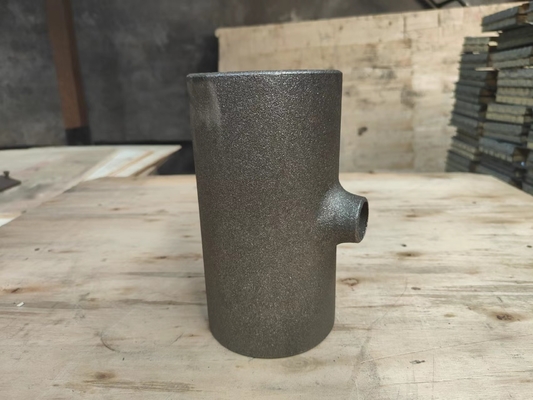 T do aço carbono da solda de extremidade Sch5s na pintura preta dos casos de madeira