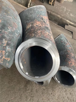 Acessórios de tubo de solda de topo aeroespacial DN200 Sch40 curvatura de tubo 5D de 90 graus