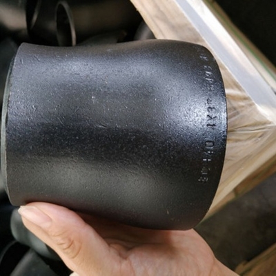 Encaixes de tubulação excêntricos sem emenda do redutor concêntrico que limpam com jato de areia Astm A234 Wpb