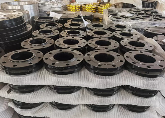 da flange de aço inoxidável Dn100 Dn500 Dn1000 do colar do En da flange Pn25 Pn63 do pescoço da solda da flange do aço carbono Ansi 1092 liso B16.5