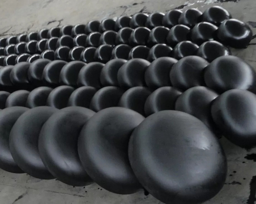 o verniz pintou o preto sem emenda 1/2” - 72inch do tampão da tubulação de aço carbono do Hdg