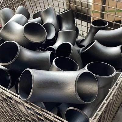 Curvatura de tubo de aço carbono Sch160 Cotovelo de solda de topo Astm B16.9 180 graus