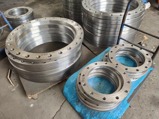 WN forjou as flanges de aço da tubulação do pescoço da solda do Gost 500mm 1000mm da flange Dn150 Pn16
