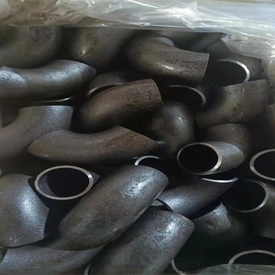 Aço carbono de ASME cotovelo ASME soprado areia B16.9 de 90 graus 180 graus