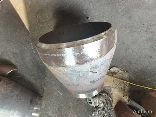 Astm A234 Wpb que limpa com jato de areia os encaixes de tubulação excêntricos sem emenda do redutor concêntrico