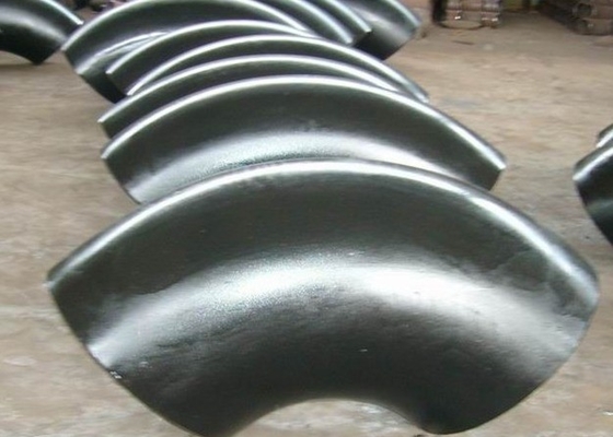 cotovelo 1/2 “- 48&quot; do aço carbono de 16Mn Q235 PED preto API do ISO do óleo da pintura ou da Unti-oxidação