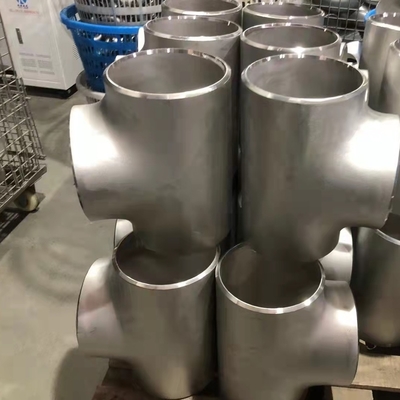 Acessórios para tubos sem costura Aço carbono ansi b16.9 sch40 Reduzindo TEE A234 WPB 4&quot; x 2&quot;