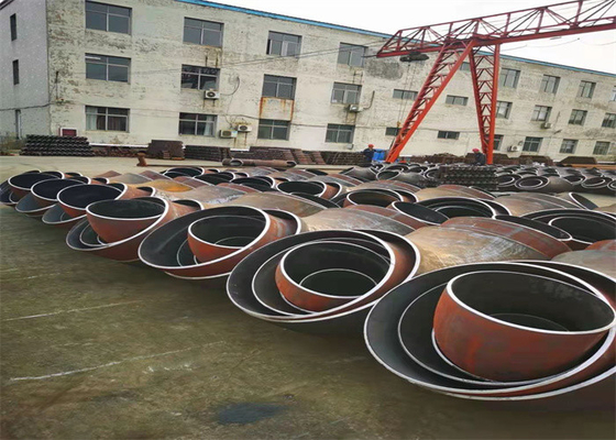 Encaixes de tubulação Buttweld do EN 10253-2 ASTM A420 WPL6 do cotovelo do aço carbono da soldadura de extremidade