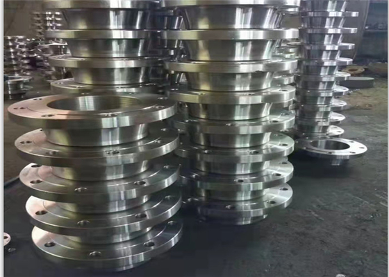 O PED API 16mn forjou o círculo da flange ASTM 10mm 100mm da solda de extremidade