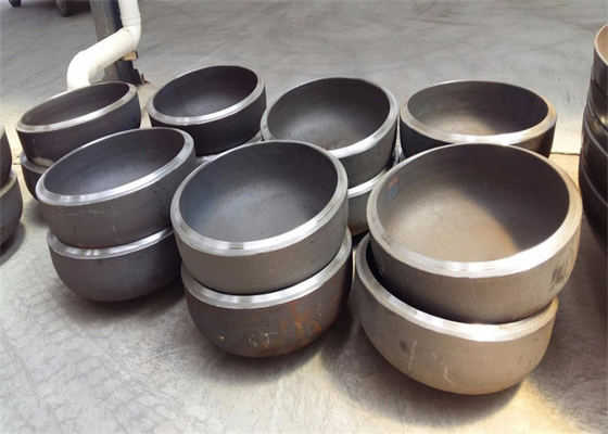 SCH10 galvanizou limpar com jato de areia soldado sem emenda da pintura SCH20 SCH30 SCH40 do preto do tampão da tubulação de aço carbono