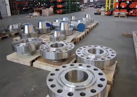 Pescoço API da soldadura forjada do ANSI B16.5 Q235 da flange do FF RF ASTM A106