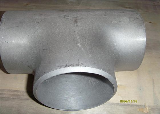 PED de diminuição de aço inoxidável API do T de SS304 SS321 SS316l 5 polegadas 8 polegadas