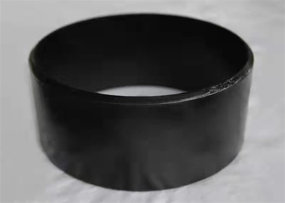 O redutor de pintura preto desencapado do aço carbono forjou a extremidade chanfrada de moldação