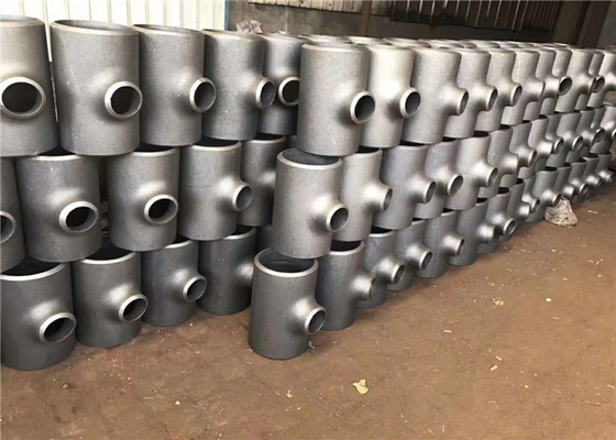 O aço carbono Sch160 soldou a galvanização quente dos encaixes de tubulação ST37