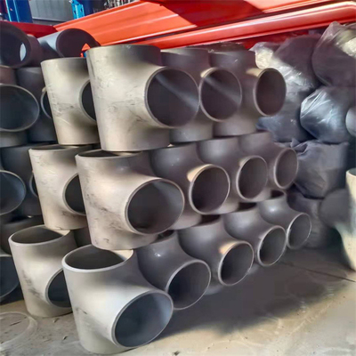 Maneira de aço inoxidável forjada TP316L DN15-DN1200 do encaixe de tubulação 3 do T do STD