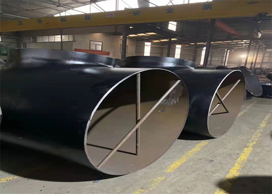 Curvatura de tubulação DN1200*12mm do aço carbono de A234 WPC 20&quot; forjado quente 30&quot; 50&quot;
