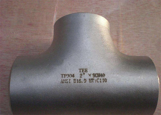 Quente igual sem emenda do T ASTM WP347 do T SCH10 de aço inoxidável mergulhado galvanizado