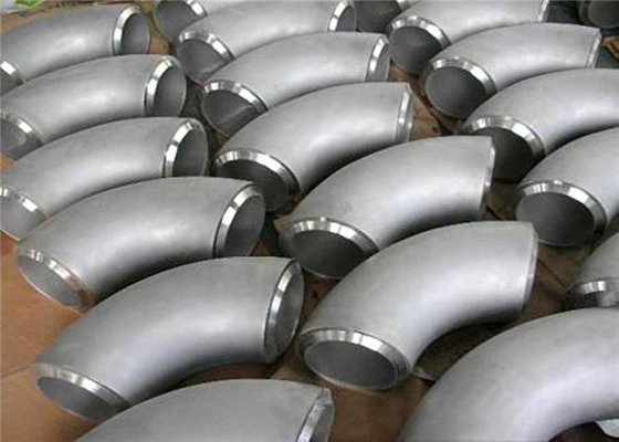 Cotovelo de aço inoxidável Sch20 Sch40 Sch80 Ss321 do raio longo de um RUÍDO de 8 polegadas