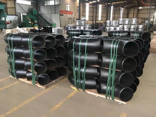Oxidação sem emenda dos cotovelos da tubulação de aço carbono de Jis P235GH ST35.8 do Gost do ruído de Astm não