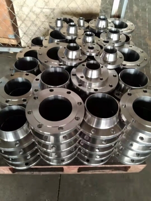 Deslizamento do GOST na flange aumentada 16MN PN10 PN16 PN40 da tubulação do pescoço da solda da flange da cara 10 polegadas