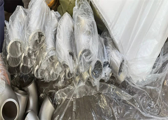 Cotovelo de aço inoxidável Sch20 Sch40 Sch80 Ss321 do raio longo de um RUÍDO de 8 polegadas