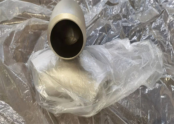 Indústria de Gás Cotovelo 90 Sus304 Jateado Soldado