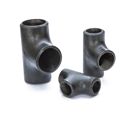 DN15 Astm A105 Sch40 Aço Carbono Igual T Sem Costura